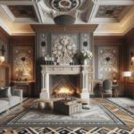 Natural Stone Tiling Ideas for Fireplaces in Clackmannanshire