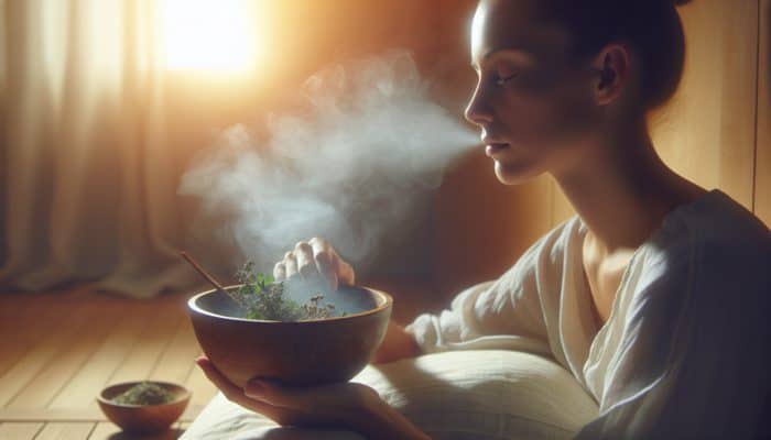Herbal Steam Inhalation for Improved Wellbeing Techniques