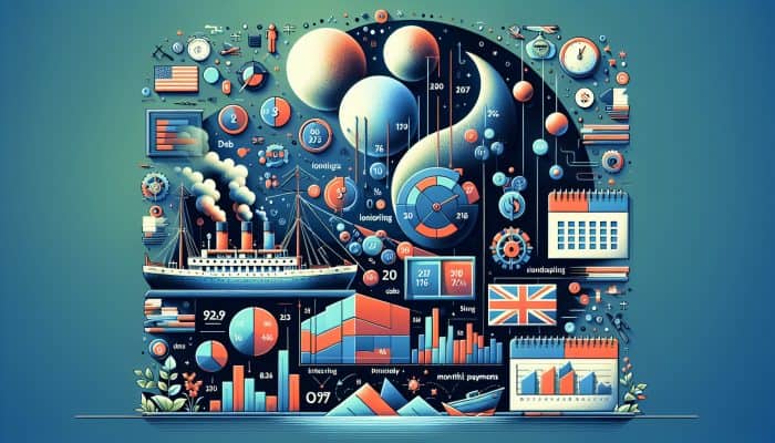 Overcoming Debt Shame With Consolidation Loans: UK Guide | DCL Infographic on UK consolidation loans with charts, graphs, and UK flag backdrop.