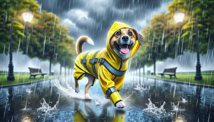 Raincoats for Pet Walks: Keep Your Furry Friend Dry